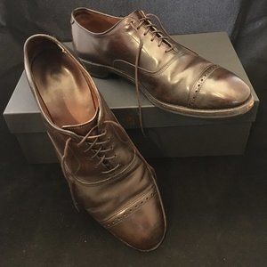 Mens Allen Edmonds Cap-Toe Oxford Size 10.5